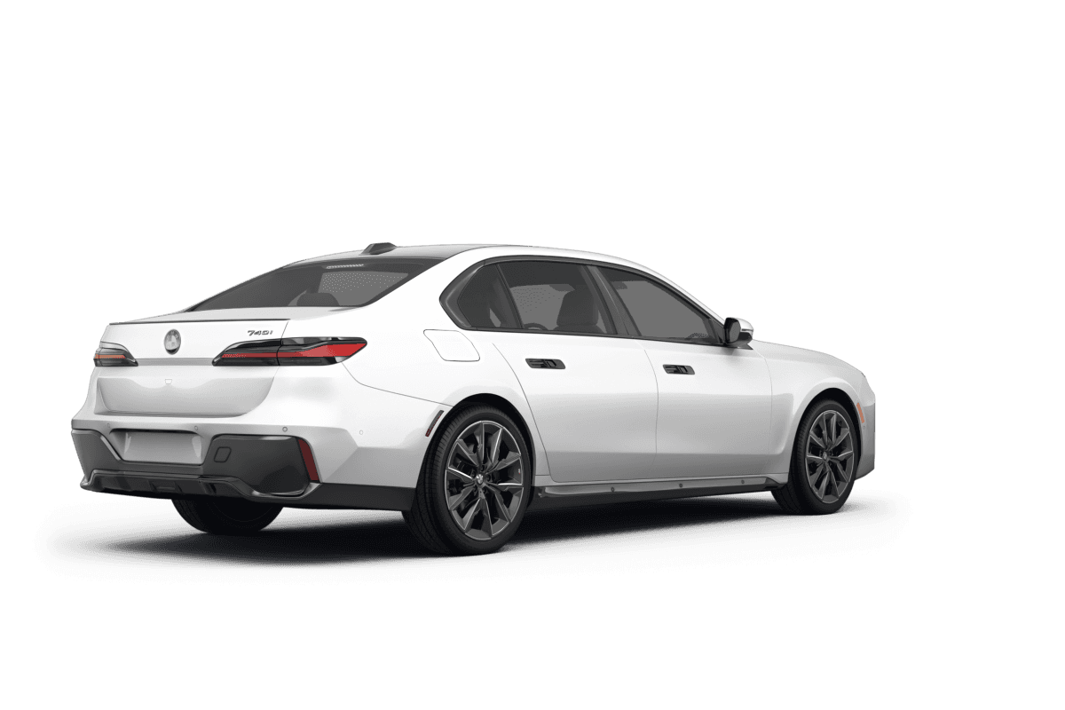 BMW 7 Series - Back view BMW 7 Series - Back view